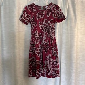 LuLa Roe Amelia style dress. Small.